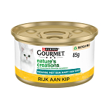 Gourmet Kattenvoer Nature's Creations Kip met Wortelen 85 gr