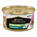 Pro Plan Kattenvoer Sterilised Zalm & Tonijn Pate 85 gr