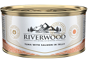 Riverwood kattenvoer Tuna with Salmon in Jelly 85 gr