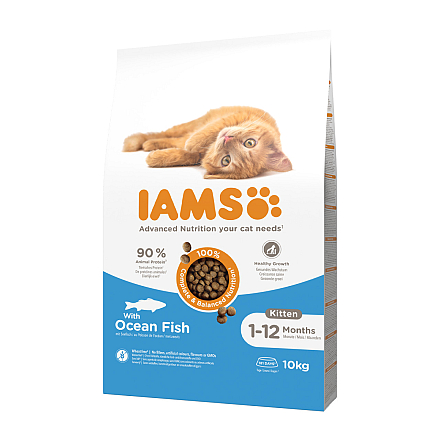 IAMS Kattenvoer Kitten Ocean Fish 10 kg