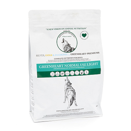 Greenheart Hondenvoer Normal Use Light 3 kg