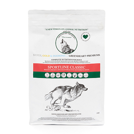 Greenheart Hondenvoer Sportline Classic 3 kg