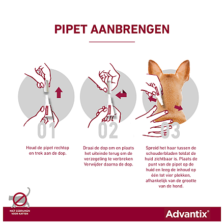 Advantix 250 6 pipetten