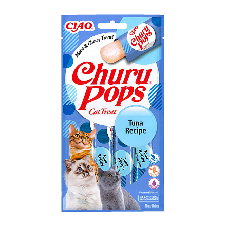 Inaba Churu Pops Tuna<br> 4 x 15 gr