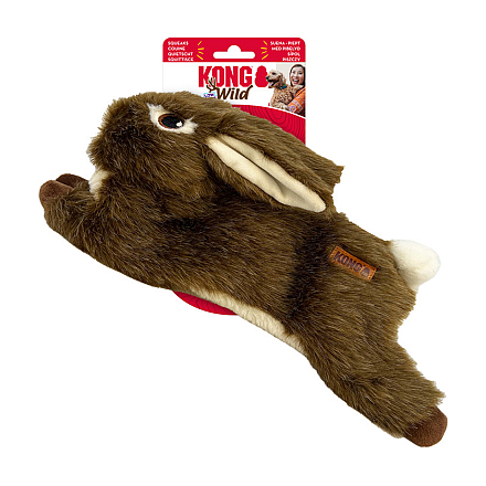 Kong Wild Low Stuff Rabbit M