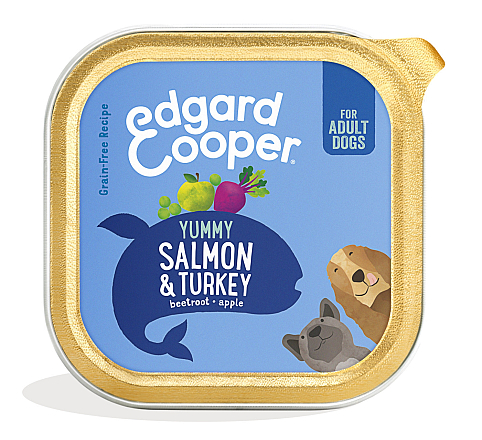 Edgard & Cooper hondenvoer Adult Zalm en Kalkoen 150 gr